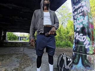 Exploring abandoned building and then masturbation