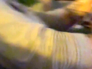 Foot rub in my boyfriend's lap