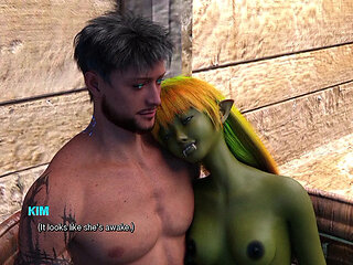 Lana the Monster Girl Loses Her Virginity to Human - Henry's Adventures 3D Hentai Gameplay