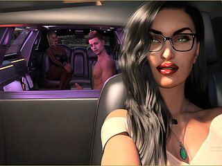 Lady Boss Megan Allows Her Secretary Nichole Giving Me a Blowjob