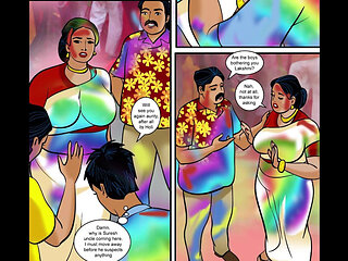 Velamma Episode 8 Holi Festival of Colours - Veena and Rajus Secret Desire