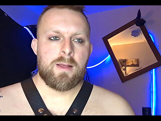 POV: Making Sissy Swallow a Huge Load of Cum