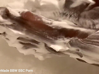 In the Bath Rubbing Washing My Feet