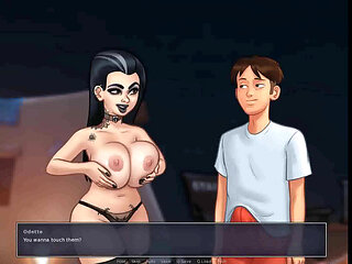 Summertime saga: wild slutty Odette sucks dick really good ep 112, 113