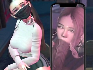 POV You recognize the girl you'_re on a date with, Second Life