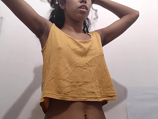 Hot Desi Indian Muslim Girl Sana Making Nude Fingering Video