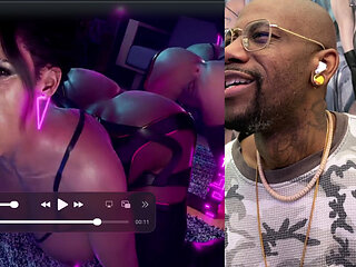 Panam Deepthroating the Fuck Out of a Hard BBC Dildo with Her Ass Exposed, Huge Ass Slut Fucked by a BBC