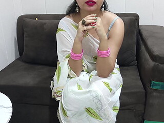 Indian stepmom fucked by stepson with dirty talk while daddy was out of home