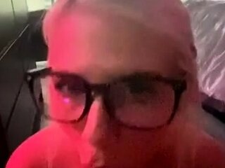 Sexy blonde teen blowjob and gangbanged then creampied