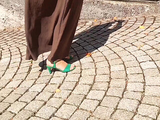 Blonde Wife Selena Fucks After Walk - Big Tits & Foot Fetish Action