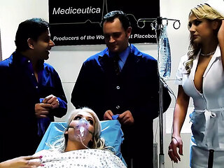 Dylan Ryder, Alanah Rae, and Natasha Marley Get Fucked Hard in an Gangbang