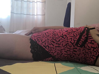 Busty Latina Has Wet Dreams and Sensually Touches Her Tits and Pussy