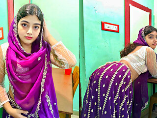 Indian Beautiful Stepsister having Sex with stepbrother BBC, Desi Village Stepsister tight pussy Fuck MMS (Hindi audio)