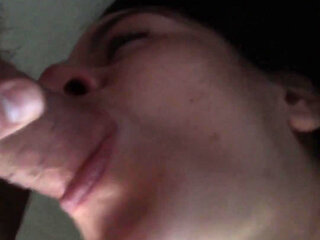 Over the Bed Blowjob