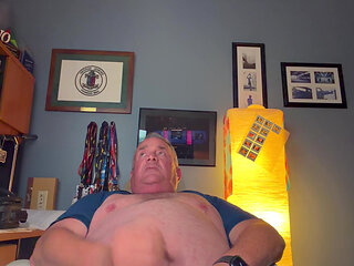 Daddy just busting a load on my desk again.