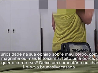 Pregnant Married Woman Sucks and Fucks with a Gifted Man in the Swing House