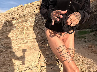 Tattooed MILF Loves Fucking Outdoors