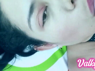 Cute Beautiful Deep Throat Sucking