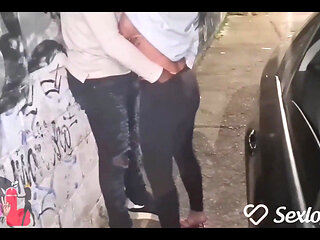 I Left the House with My Husband Just to Buy Cigarettes but When I Found a Hot Black Man I Stopped to Fuck.