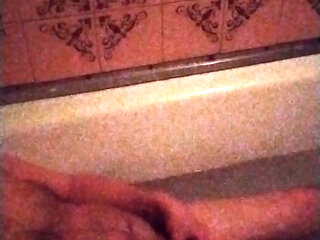 Natural in the bathtub with in anal
