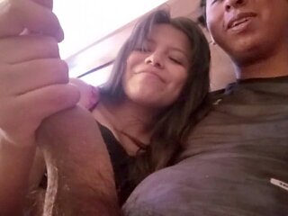 Cute skinny teen Moodbo in a homemade amateur clip