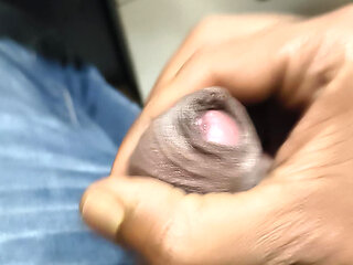 Dick rise while work