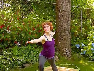 Eliza Trys Out Yoga, Hairy Style In This Outside Videos, Sure To