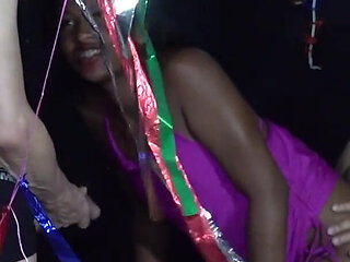 Fernanda Chocolatte at Carnival Party with Several Revelers - Part 1-2