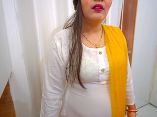 Cute Stepsister shared bed with stepbrother, she fucks rough with spoon position.