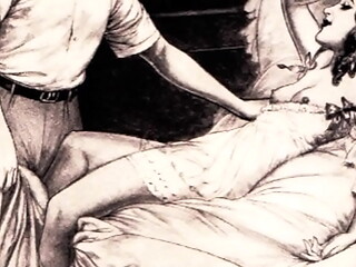 vintage erotic drawings