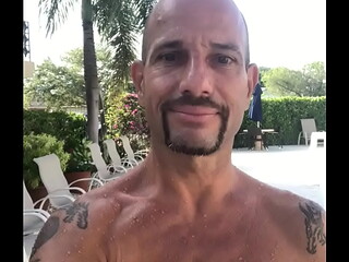 BY THE POOL