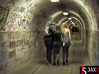 Busty Kasia Nord Gets Fucked Hard By Horny BBC In Tunnel