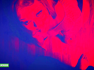 Lucky Gurl Sophia Rose - Red Light Special Amazing POV Blowjob
