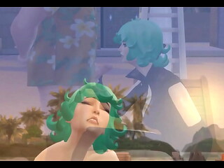 Tatsumaki banged by an old cock