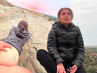 I invited my best friend's girlfriend to go for a walk on Scream Mountain.