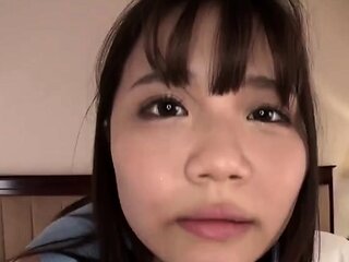 Great close up in japanese teen oral sex pov