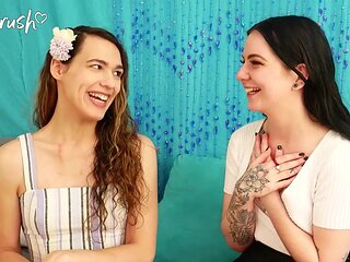 QueerCrush interview with Lily Thot and Sadie Sunstone