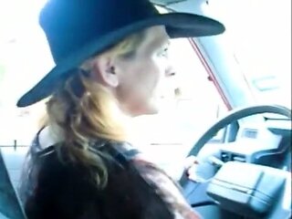 Amateur blonde Kaira in mini skirt masturbation scene