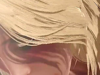 Christmas Elf Making Hottes Blowjob For Big Dick On A Bed 3D Animation Porn