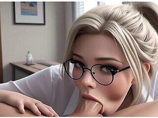 Ai Generated - School Principal Fucks Student - Car Toon