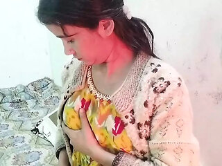Sister in law left while taking bath in bathroom