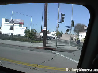 90s Hitchhiker Gets a Huge Facial and a Ride!