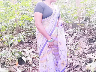 Desi Stepmom Outdoor Sex - Stepson Fucks Her Hard in Forest