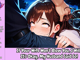 If Your Wife Won't Blow You, I Will! It's Okay, My Hubby Said So! - Erotic Audio Roleplay