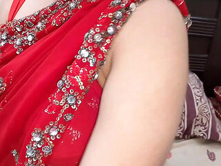 Desi Indian Neighbor Aunty Creampie - RedQueenRQ Doggy Style Sex