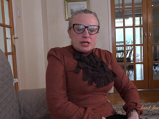 AuntJudysXXX - Your Mature MILF Tutor Ms. Andrea Ann Finds a Naughty Way to Motivate You