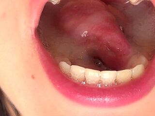 Cum in Mouth and Play with Sperm