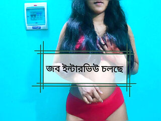 Bangladeshi Office Boss Fucks Horny Desi Teen EvaSexy - Real Homemade Creampie & Moaning Orgasm