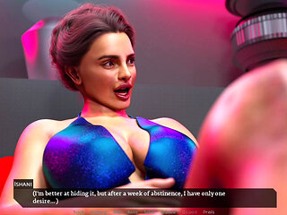 Luna Got Surprised by Two Futanaris Asked For Threesome in VIP Box