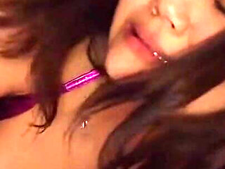 Shimmering Pink Lingerie That Cant Hide Her Tempting Curves